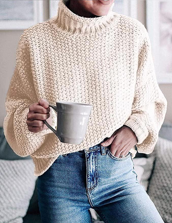 Ruth-Maria | Rollkragenpullover mit schicker Silhouette in weichem Strick