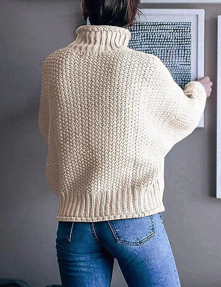 Ruth-Maria | Rollkragenpullover mit schicker Silhouette in weichem Strick