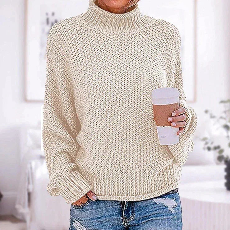 Ruth-Maria | Rollkragenpullover mit schicker Silhouette in weichem Strick