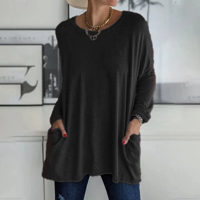 Apollonia | Oversized-Pullover mit großen Taschen