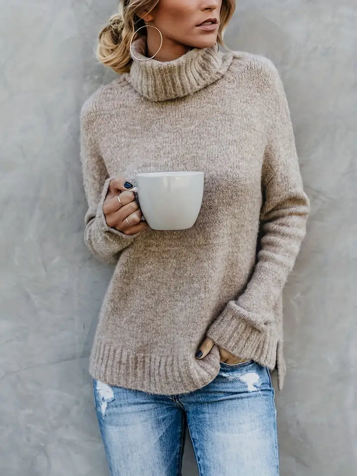 Lise-Gard | Gerippter Rollkragenpullover mit schmeichelnder Silhouette