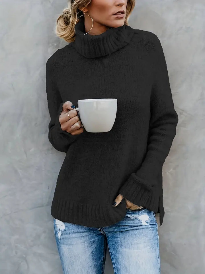 Lise-Gard | Gerippter Rollkragenpullover mit schmeichelnder Silhouette