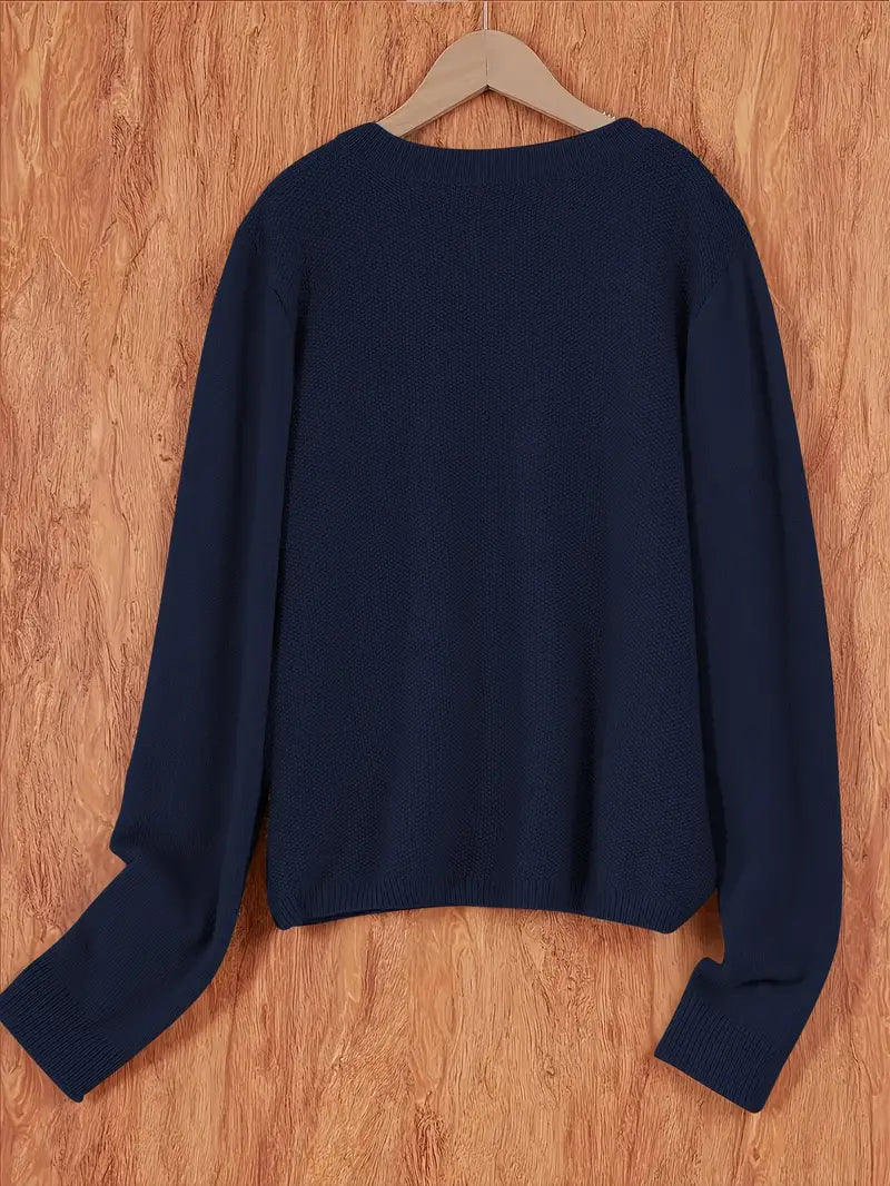 Hilma | Gemütliche Strickjacke mit großen Taschen