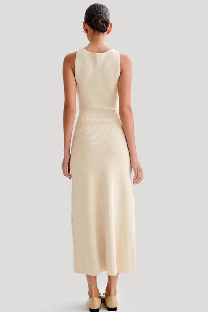 Selinde | Elegantes Strick-Maxikleid