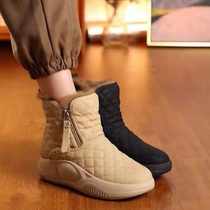 Ilse-Gard | Stiefel mit Fellfutter und schlankem Reißverschluss