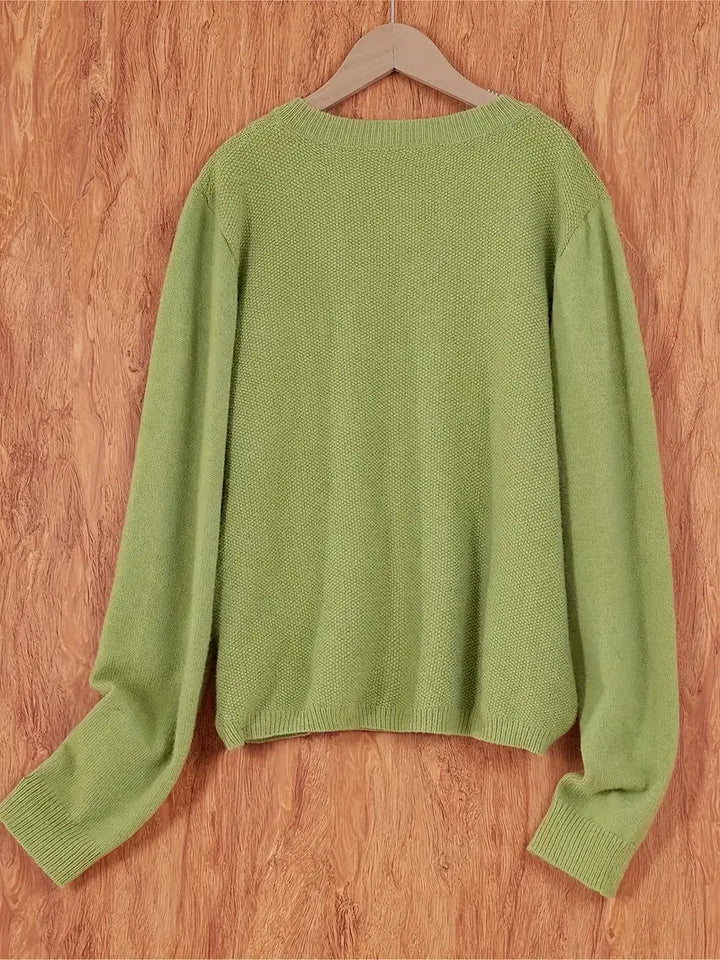 Hilma | Gemütliche Strickjacke mit großen Taschen