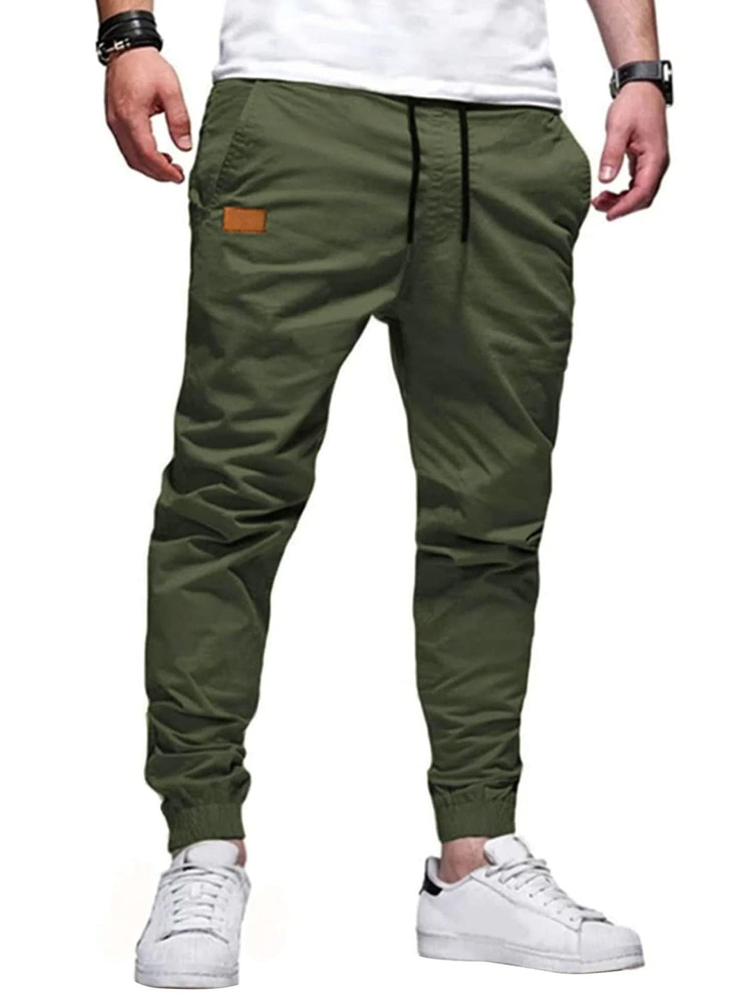 Finn | Gerade Casual-Hose mit Stretch (1+1 Gratis)