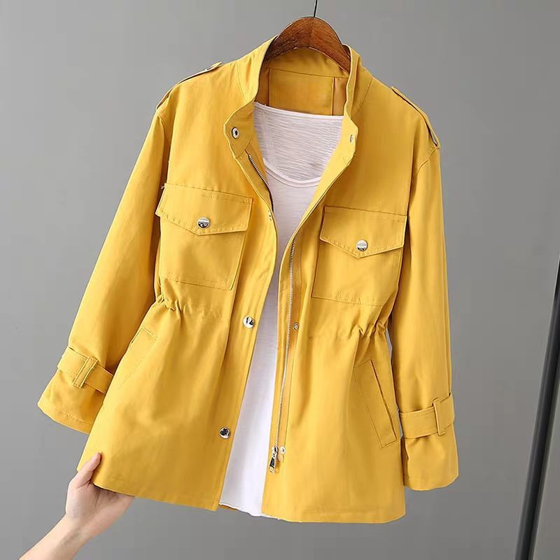 Karin-Rose | Zeitloser Trenchcoat mit geräumigen Taschen