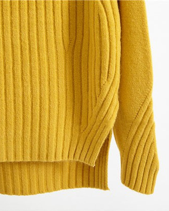 Ilse-Sophie | Kuscheliger Strickpullover mit hohem Kragen