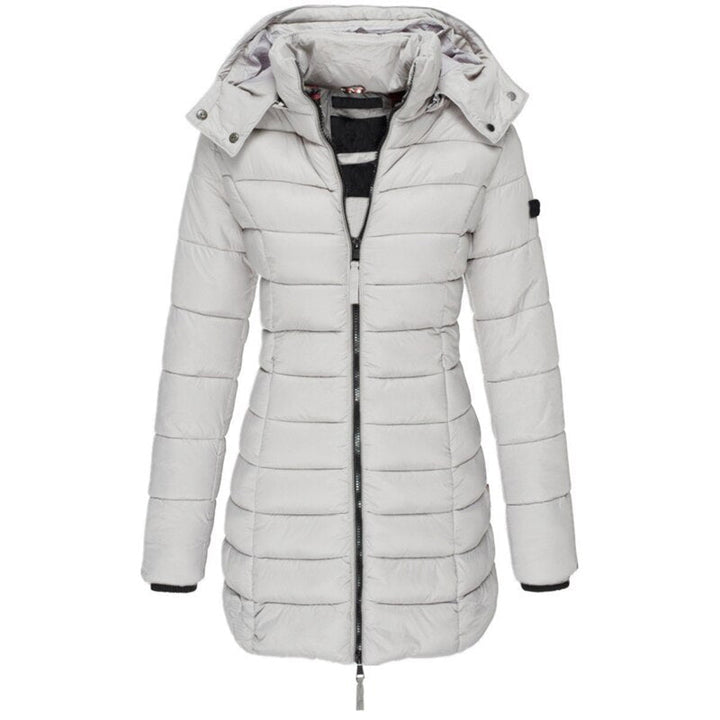 Lena-Kathrin | Puffer-Winterjacke mit abnehmbarer Kapuze