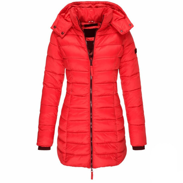 Lena-Kathrin | Puffer-Winterjacke mit abnehmbarer Kapuze