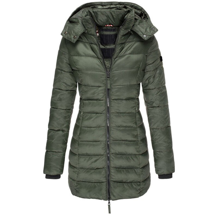 Lena-Kathrin | Puffer-Winterjacke mit abnehmbarer Kapuze