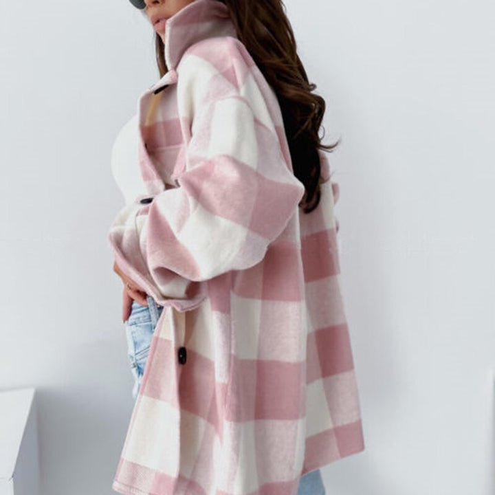 Trudel | Karierte Jacke mit entspannter Passform