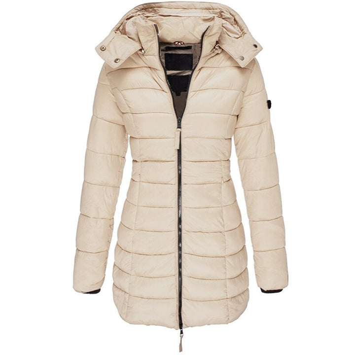 Lena-Kathrin | Puffer-Winterjacke mit abnehmbarer Kapuze