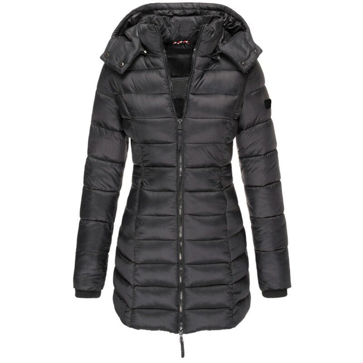 Lena-Kathrin | Puffer-Winterjacke mit abnehmbarer Kapuze