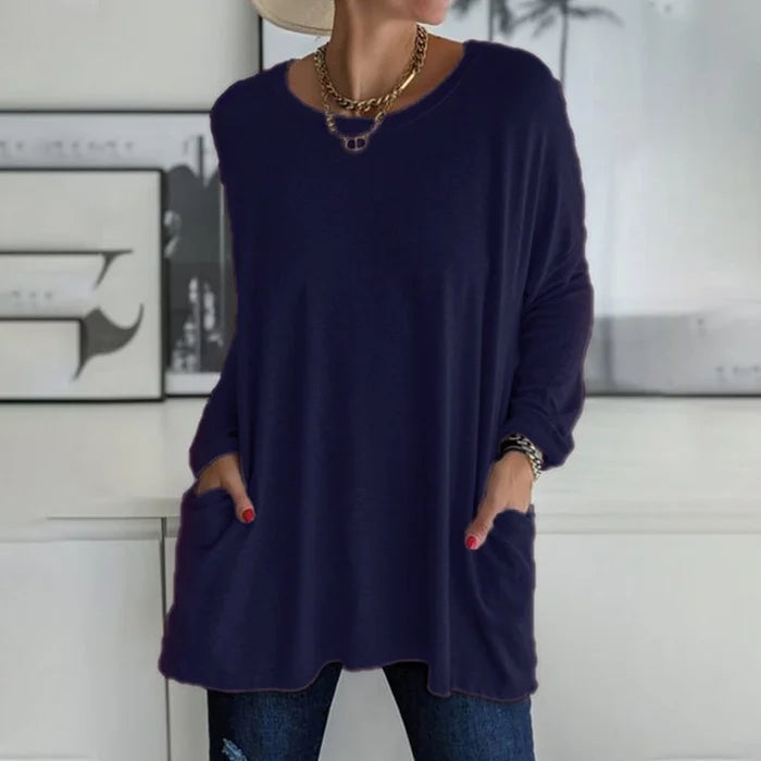 Apollonia | Oversized-Pullover mit großen Taschen