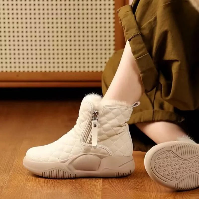 Ilse-Gard | Stiefel mit Fellfutter und schlankem Reißverschluss