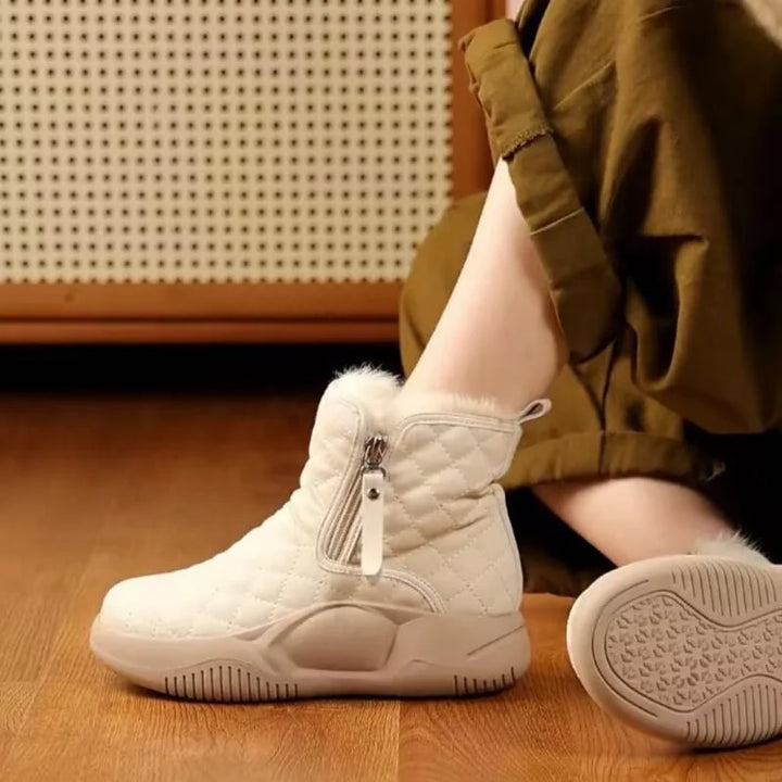 Ilse-Gard | Stiefel mit Fellfutter und schlankem Reißverschluss