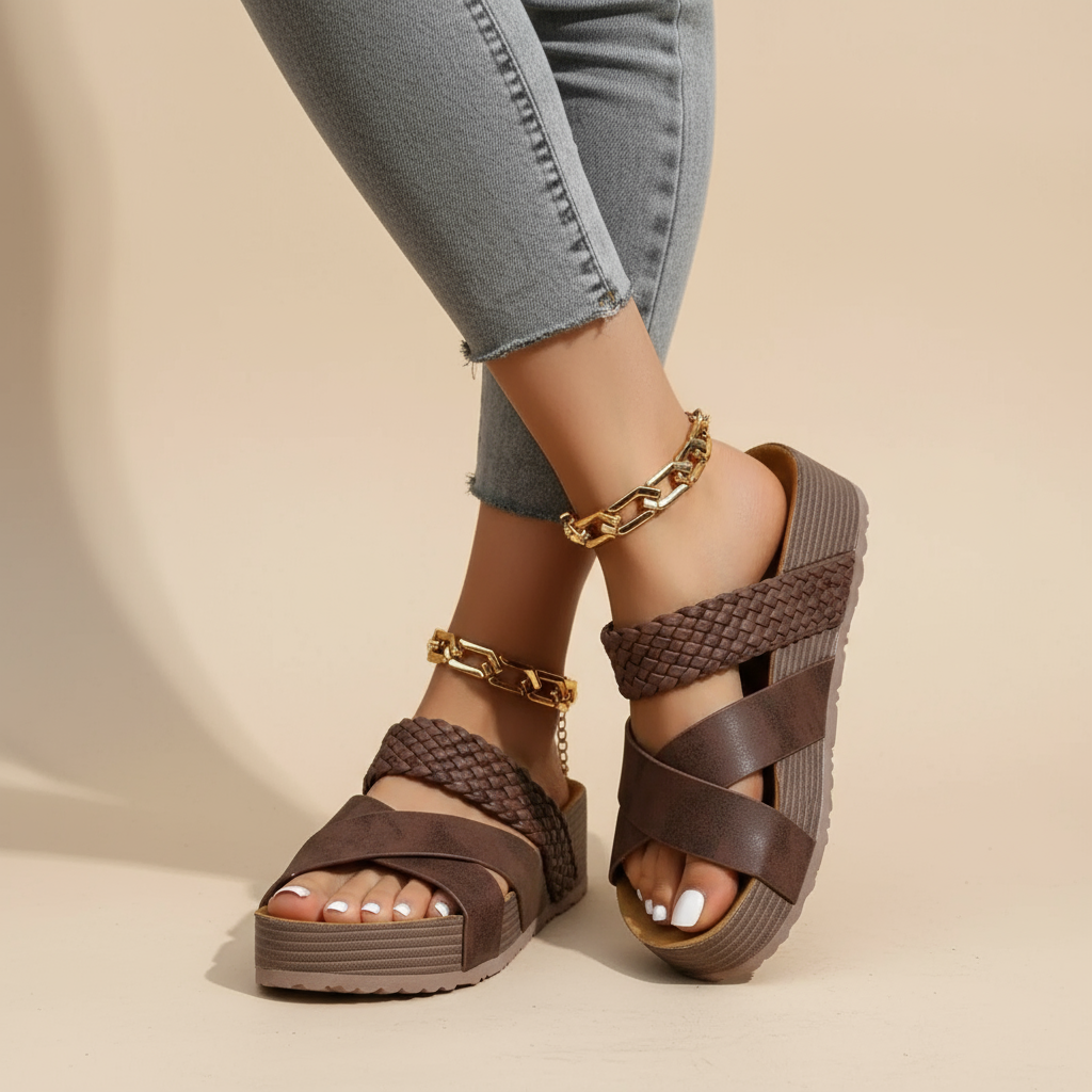 Ava | Bequeme orthopädische Sandale für Damen