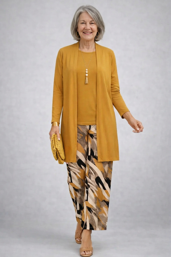 Faelina | Elegantes 3-teiliges Casual-Set