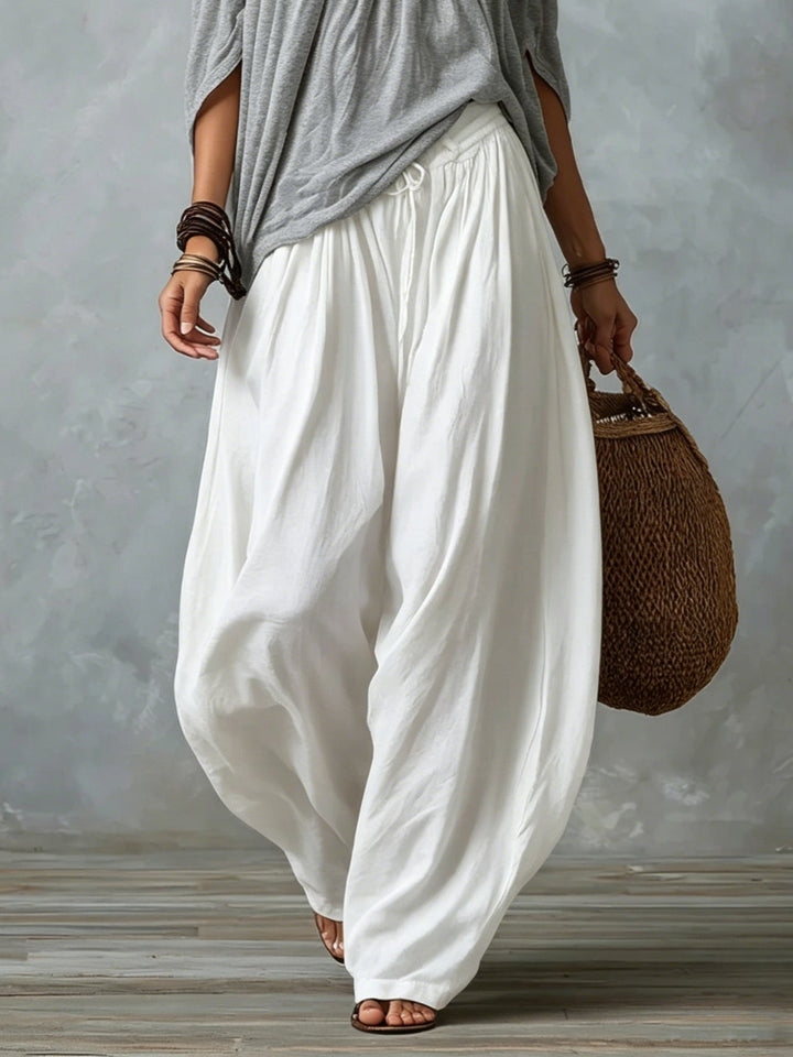 Femke | Zweiteiler-Set mit Off-Shoulder-Top und Laternenhose