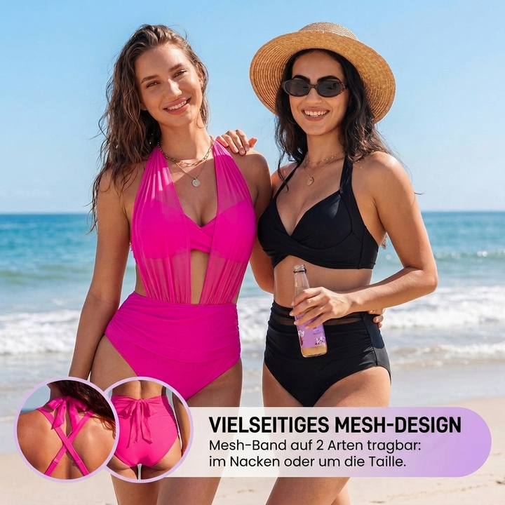 Sabine | 2-in-1 Bikini mit hoher Taille