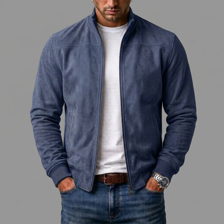 Ortlieb | Elegante Wildleder-Bomberjacke (1 kaufen, 1 GRATIS dazu)