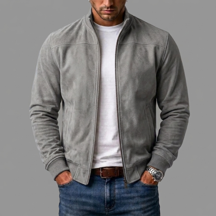 Ortlieb | Elegante Wildleder-Bomberjacke (1 kaufen, 1 GRATIS dazu)