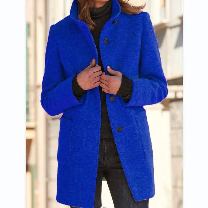 Linda | Übergangsjacke mit Stehkragen und praktischen Taschen