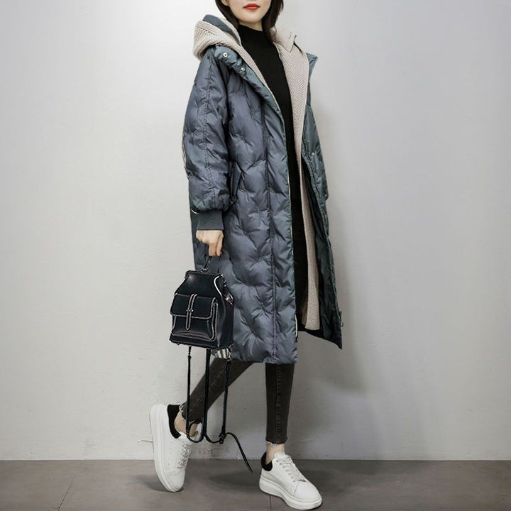 Wilma | Eleganter Steppmantel im koreanischen Stil