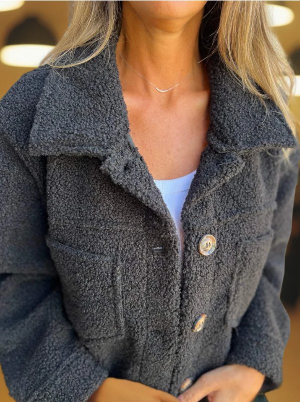 Anne-Luise | Elegante Jacke aus Lammwolle