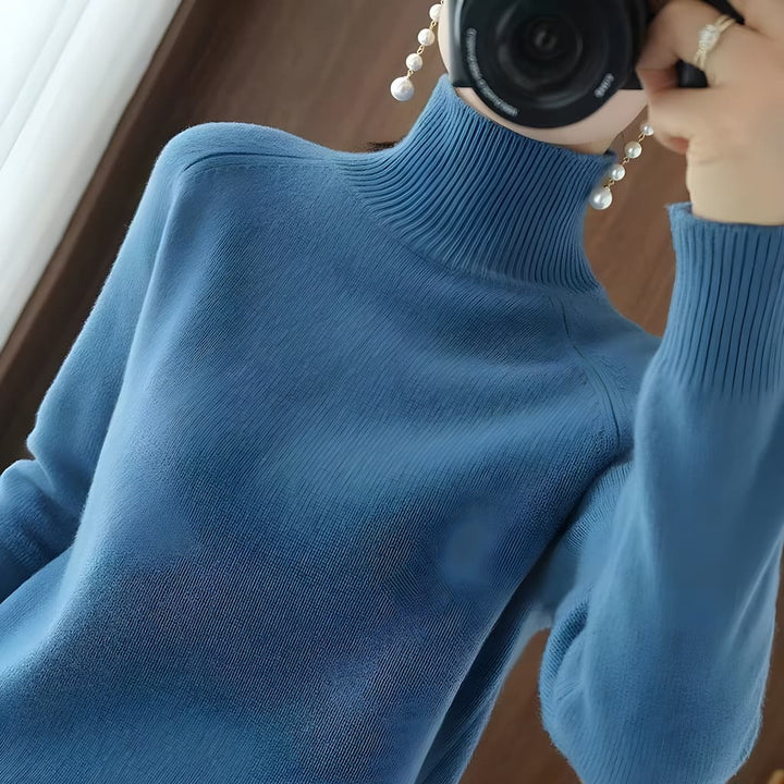 Anette | Eleganter Rollkragenpullover aus hochwertigem Strick