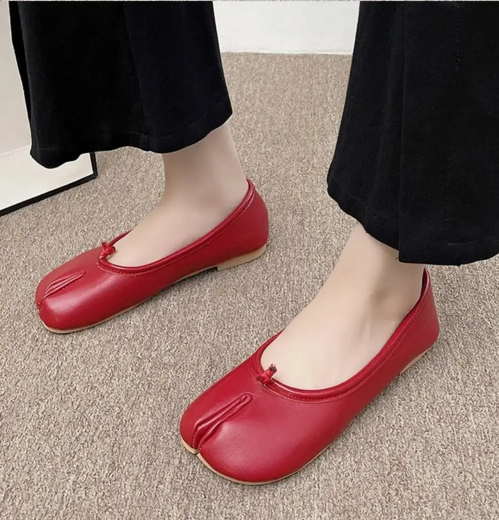 Yumi | Japanische Tabi Split-Toe Ballerinas