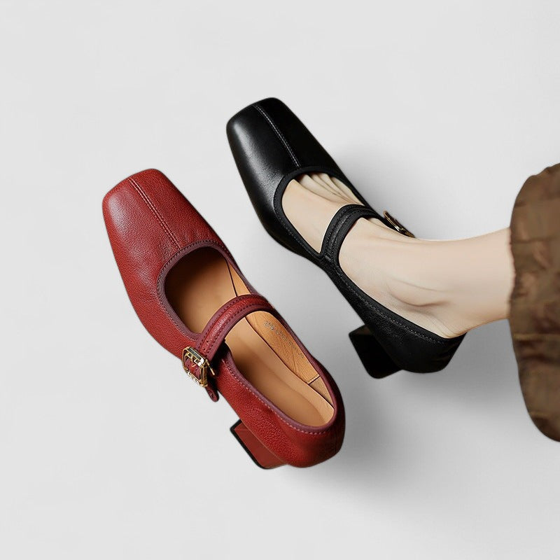 Regine | Elegante Riemchenschuhe mit Absatz