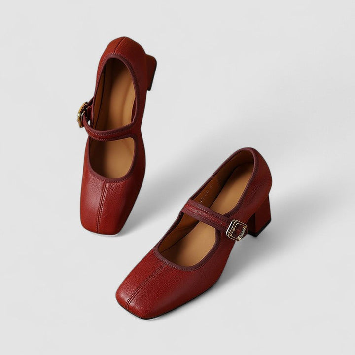 Regine | Elegante Riemchenschuhe mit Absatz