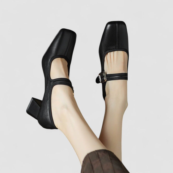 Regine | Elegante Riemchenschuhe mit Absatz