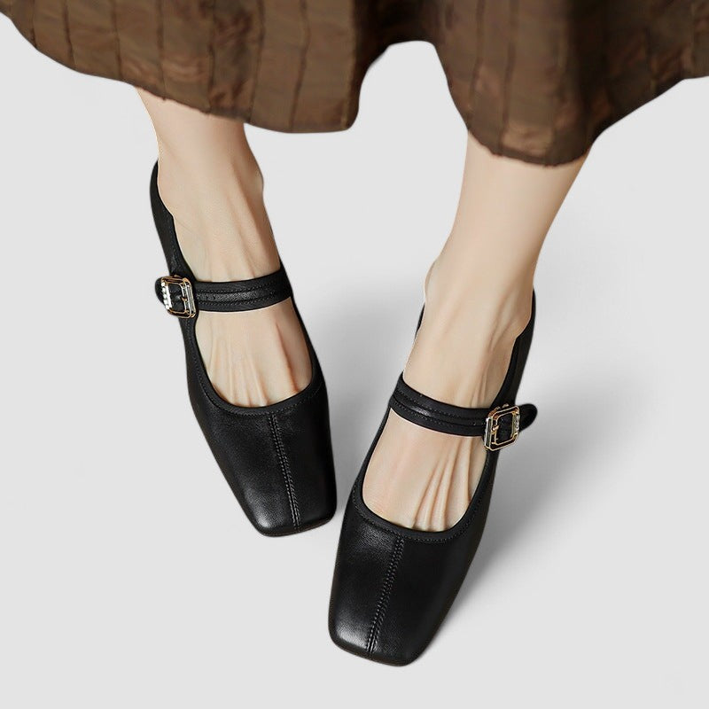 Regine | Elegante Riemchenschuhe mit Absatz