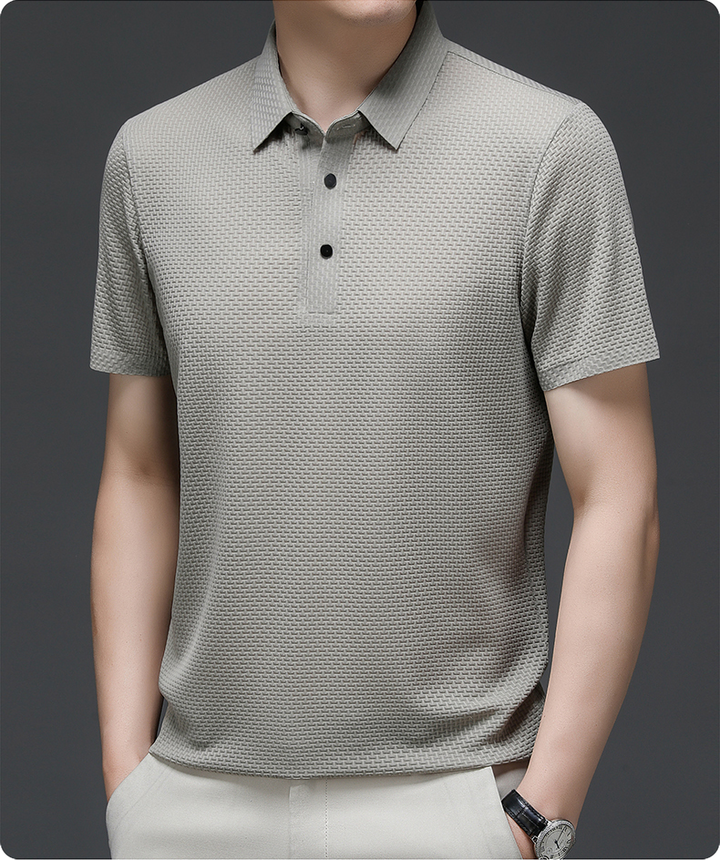 Luca | Exklusives Poloshirt mit moderner Struktur
