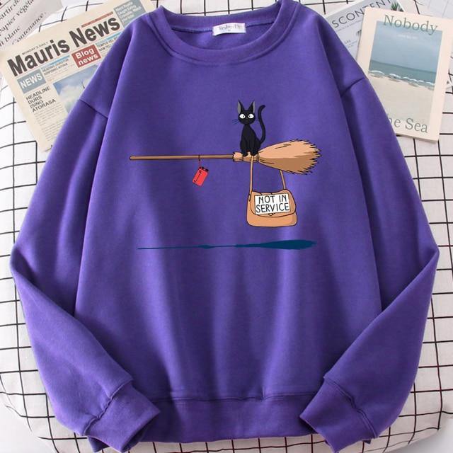 Bertha | Pullover mit grafischem Print und Rippbündchen