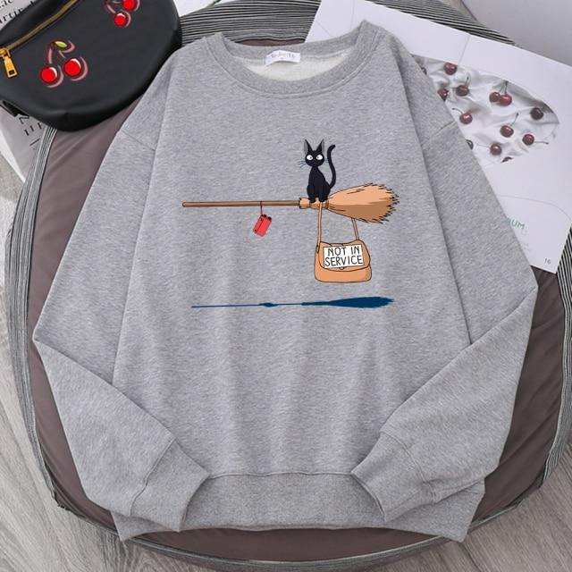 Bertha | Pullover mit grafischem Print und Rippbündchen