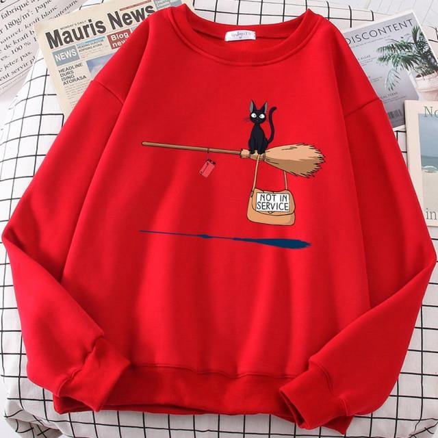 Bertha | Pullover mit grafischem Print und Rippbündchen