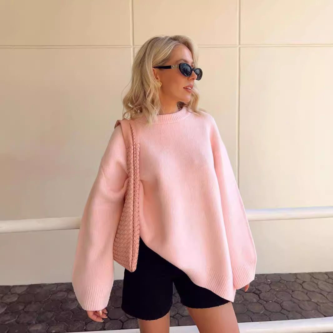 Hanne-Lotte | Weicher Pullover mit Rundhalsausschnitt