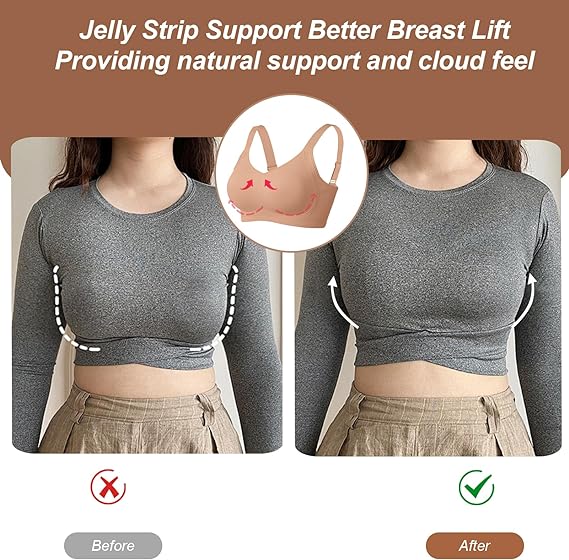 Nora | Seamless Full-Coverage Push-Up BH