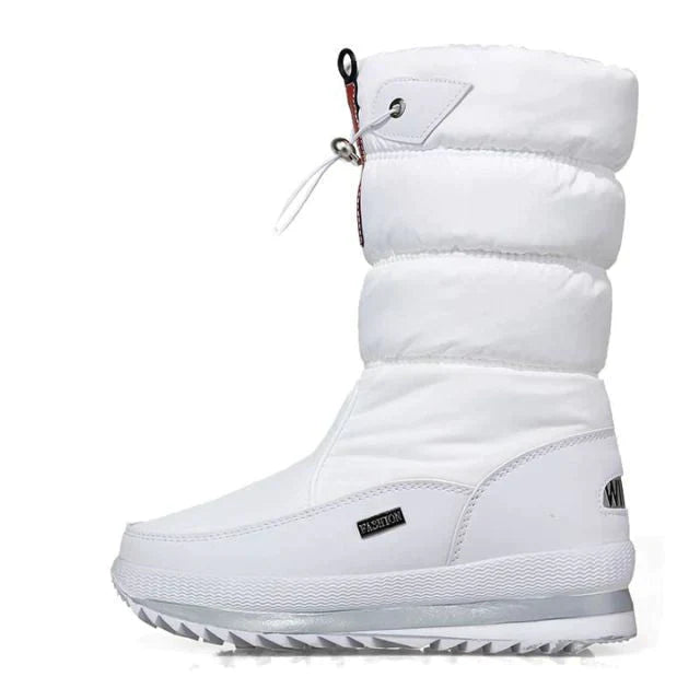 Leokadia | Winterstiefel mit wattiertem Design und isolierender Füllung