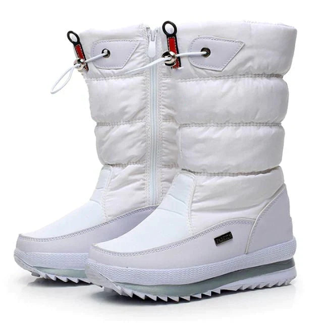 Leokadia | Winterstiefel mit wattiertem Design und isolierender Füllung