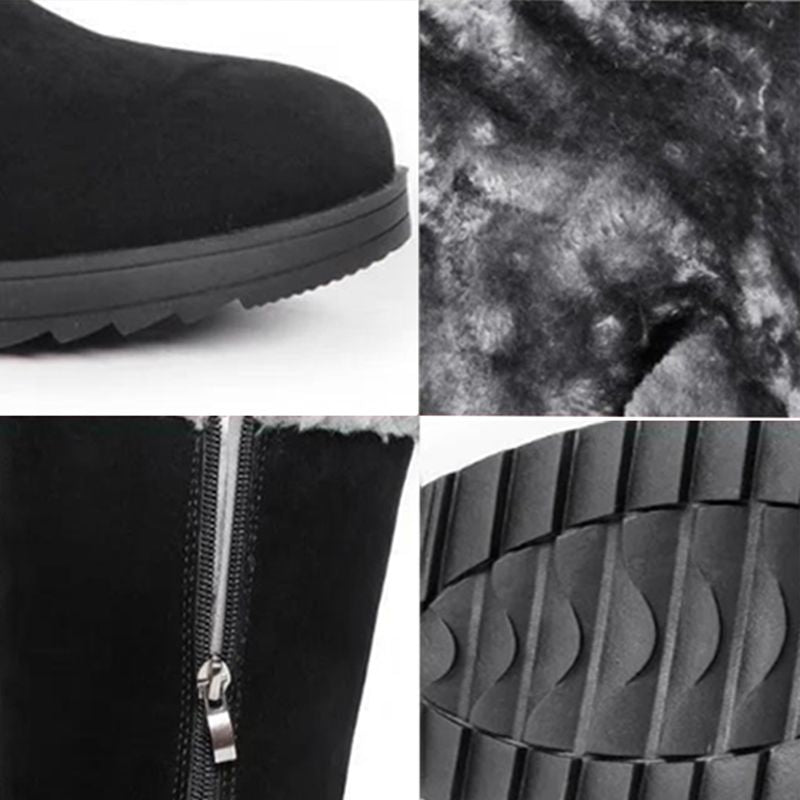 Ruth-Kathrin | Wildleder-Stiefeletten mit Fleecefutter und weicher Außenseite