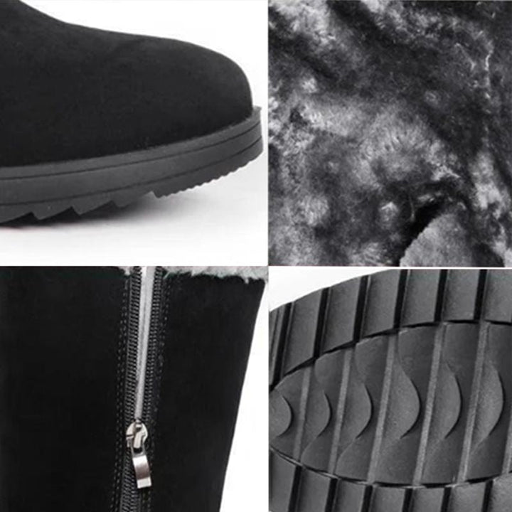 Ruth-Kathrin | Wildleder-Stiefeletten mit Fleecefutter und weicher Außenseite
