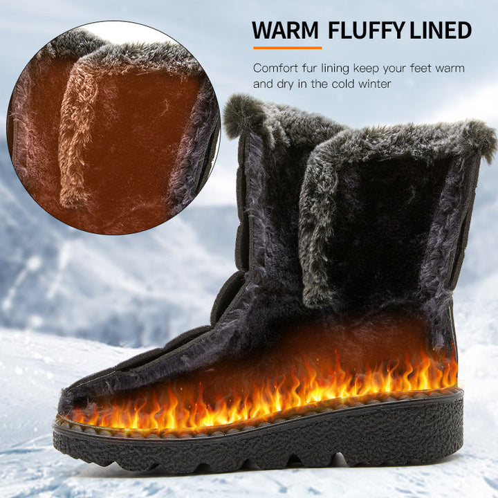 Ruth-Kathrin | Wildleder-Stiefeletten mit Fleecefutter und weicher Außenseite