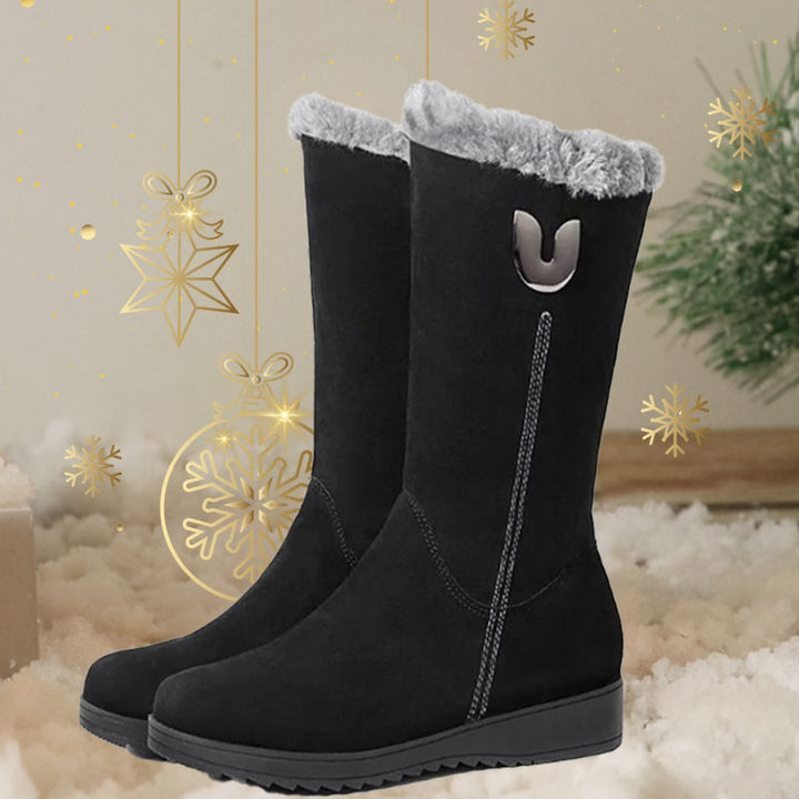 Ruth-Kathrin | Wildleder-Stiefeletten mit Fleecefutter und weicher Außenseite