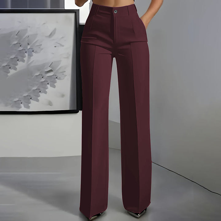 Berta-Lotte | Taillierte Hose mit hohem Bund